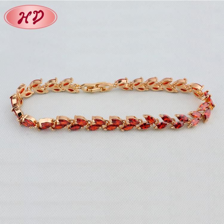 New Fashion Jewelry Red Crystal Diamond Bracelet