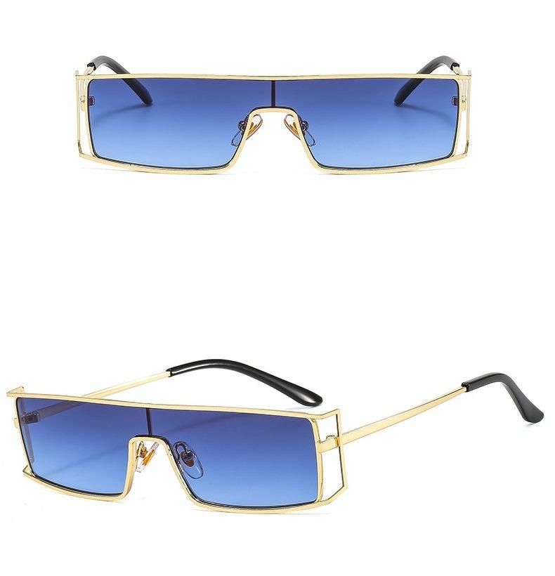 2022 Metal Frame One Piece Sunglasses Punk Sunglasses