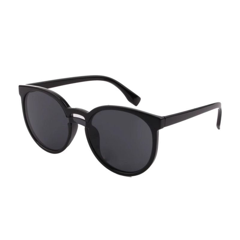 2017 Hot Selling Round Shape Sunglasses with One Piece Lens
