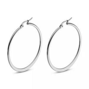 Yongjing Jewelry Stainless Steel Fashion Hoop Earrings (YJ-E0020)