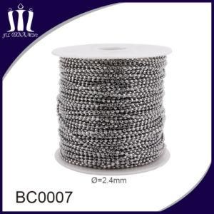 2.4mm Stainless Steel Small Metal Ball Chain Spool
