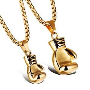 Gold-Plated Stainless Steel Couple Fist Chain