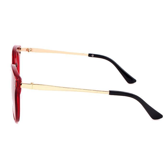 2017 Hot Selling Cat Eye Fashion Sunglasses with Flat Lens