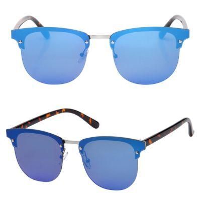 Locked Lens Rimless Fashion Sunglasses