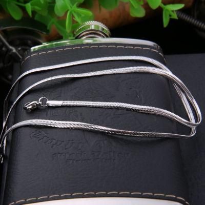 Fashion Accessories Push Secret Snake Chain Stainless Steel Jewelry Necklace