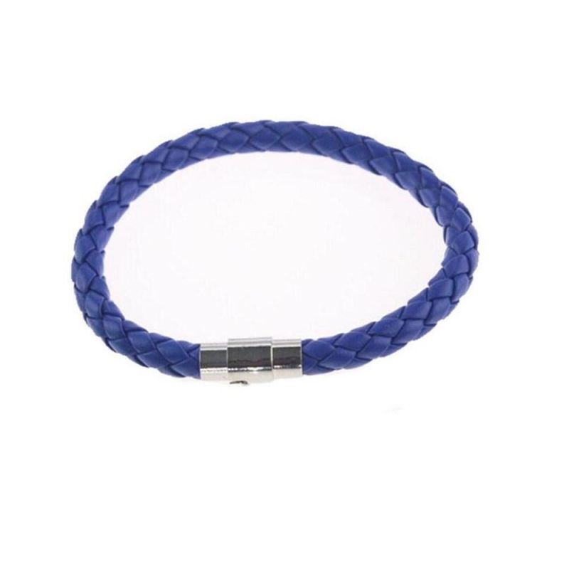 Fhot Sale Colorful Knitted Leather Bracelet