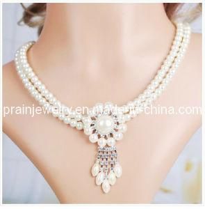 The Charming Fine Fashion Jewelry Jewellery Natural Handmade Pearl Fashionable Necklace Set Fashion Items (PN-129)