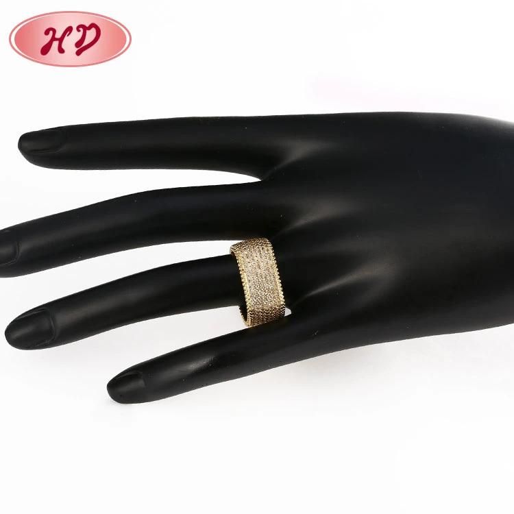 Most Popular Product 2020 Wholesale Jewelry Women Cubic Zirconia Wedding Ring