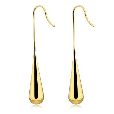 Manufacturer Custom Earring High Quality Waterproof Non Fade Fashion jewellery 18K Gold Plated Ear Ring Simple Styles Earrings Jewelry