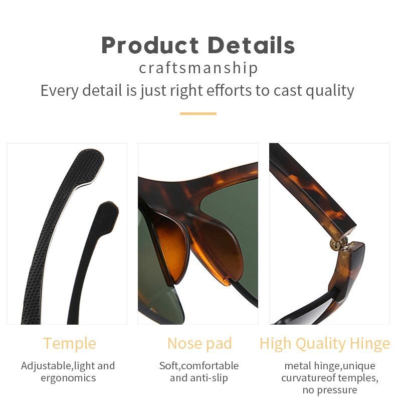 New Personality Popular Shades Men Fashion Ultralight Sport Sunglasses