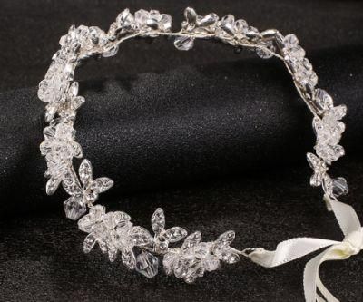 Bridal Wedding Crstal Casting Headband Headpiece for Brides