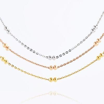 Fashion Hip-Hop Necklace Double DOT Chain Jewelry for Glasses Masks Bracelets, Anklets Jewelry Design