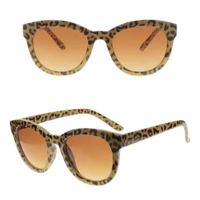 Cat Eye Frame Leopard Print Fashion Sunglasses for Women