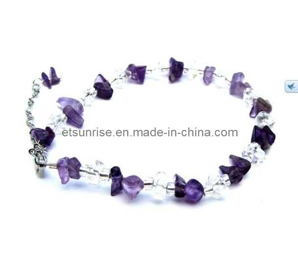 Natural Crystal Gemstone Beaded Merkaba Fashion Jewelry Bracelet