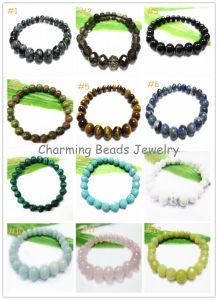 Fashion Bracelet, Natural Beads Jewelry, Semi Precious Stone Bracelet (3028)
