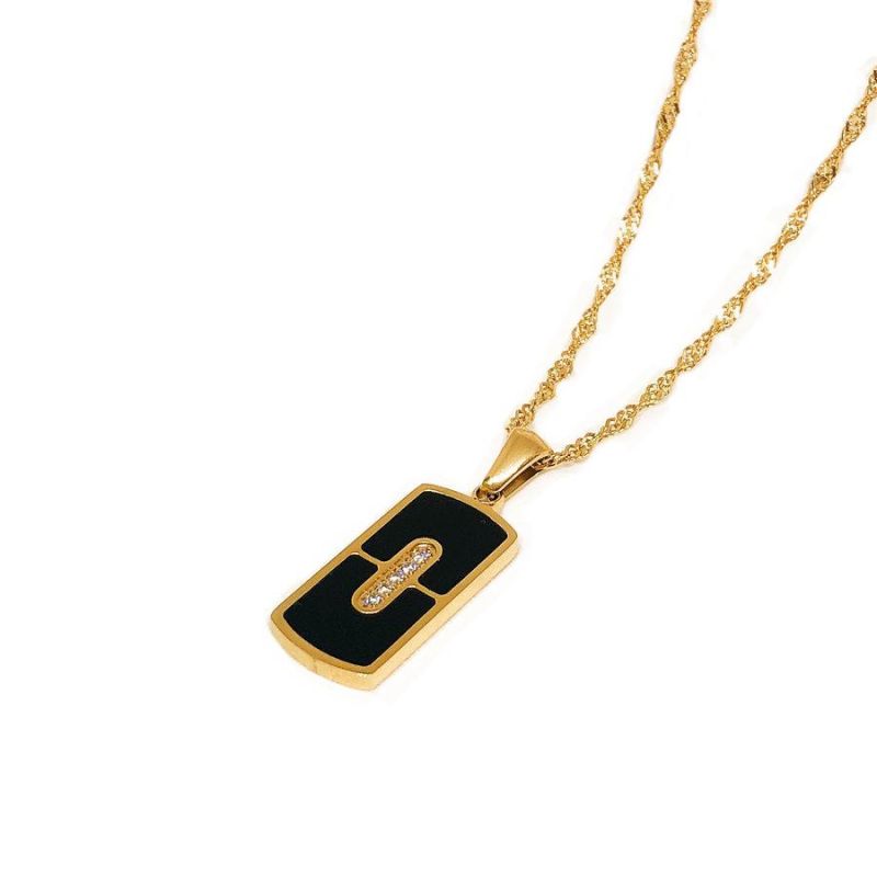 Manufacturer Custom Gold Fashion Jewelry High Quality Never Fade 18K PVD Gold Necklace Fashion Women Chain Jewellery