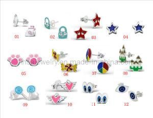 Hot Design Women&prime;s 316L Stainless Steel Earring Jewelry (SJE1686)