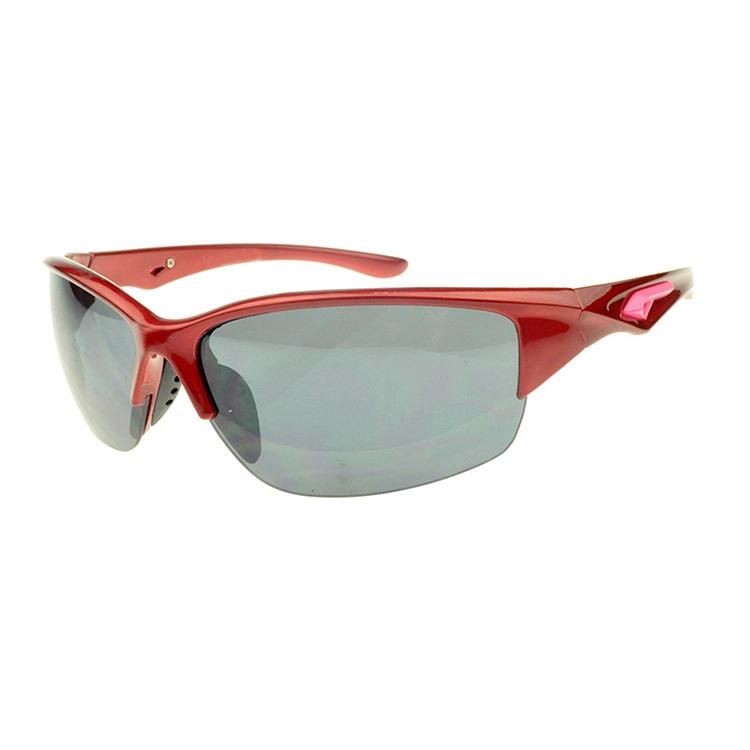 Big Lense Sunglasses Red Men Sports Sunglasses