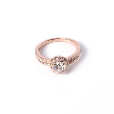 Best Selling Products Fashion Jewelry Gold Ring with Rhinestone
