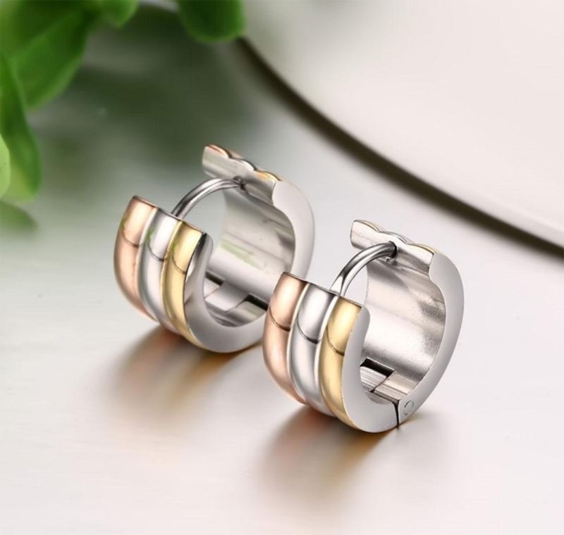 Factory Wholesale Fashion Jewelry Popular Stainless Steel Body Jewelry Earrings Er9223