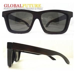 Black Bamboo Dyed Wood Polarized Sunglasses