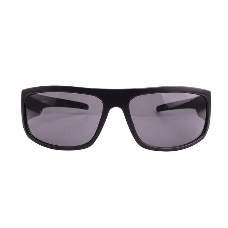 2019 Wrapped Sports Sunglasses with Metal Decoration