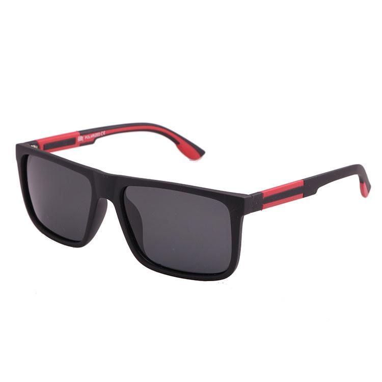 2019 Square Shape Designer Sports Sunglasses with Rubber