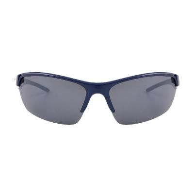 Blue Frame Sunglasses Sports Mens