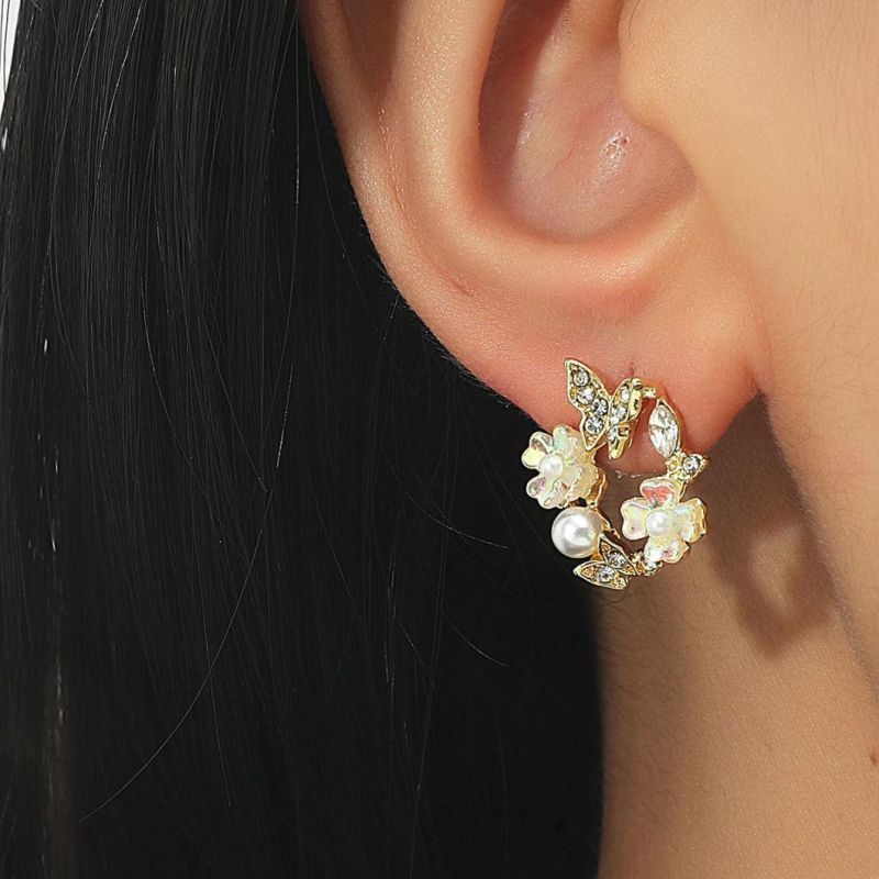 Fashion Sweet Geometric Temperament Earrings Jewelry