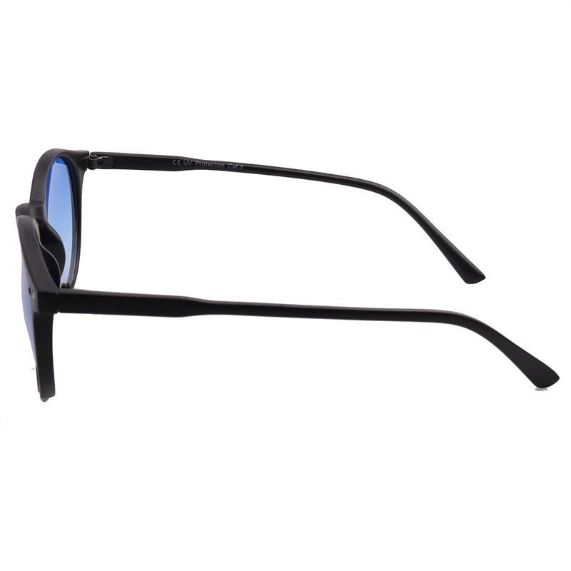 Factory Directly Round Shape Fashion Sunglasses with Silver Rivet
