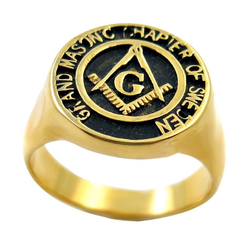 China Stainless Steel Jewelry Dollar Ring
