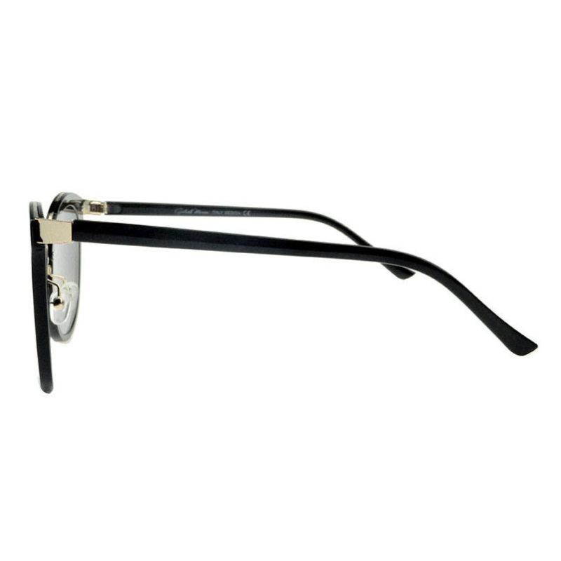 2017 Round Cat Eye Fashion Sunglasses with Metal Mixture