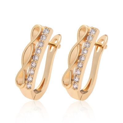 Wholesale Gold Plated Geometry Hoop Earring for Women