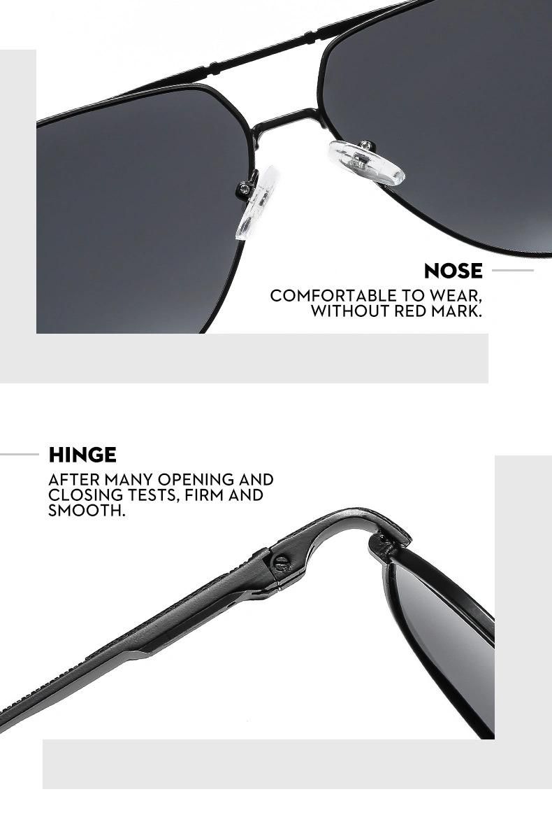 2022 Polarized Men′ S Sunglasses Outdoor Sunglasses