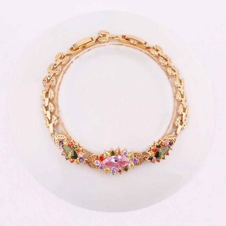 Cheap Friendship Bracelet Chain Jewelry Wholesale New Fashion Chain 18K Gold Plated Bracelet for Women