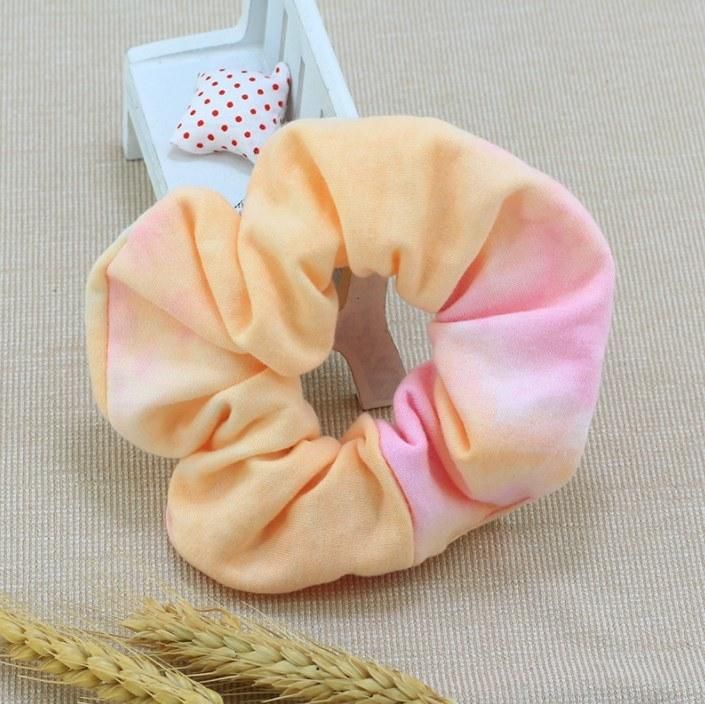 Korean Women Hair Accessories New Dyeing Hair Scrunchies Velvet Scrunchies