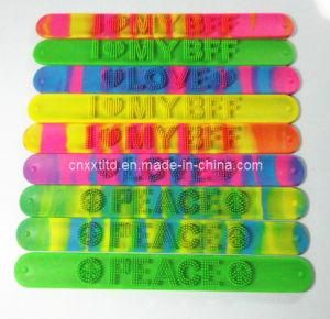 Silicon Slap bracelets (XXT 10035-7)