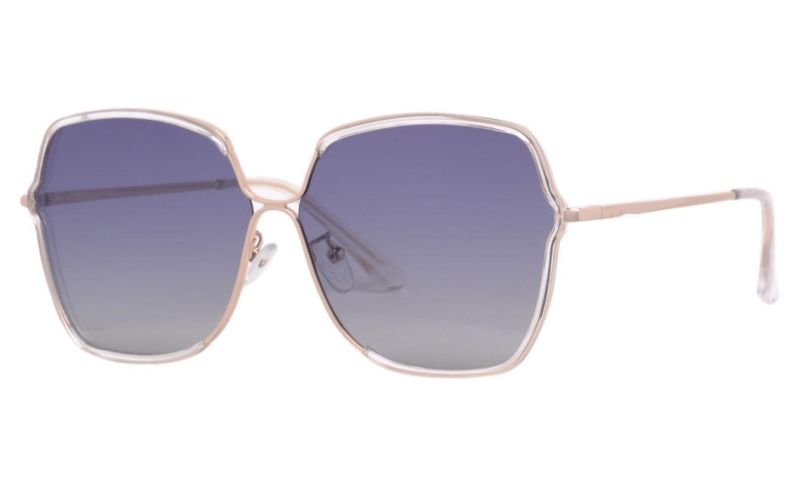 2021 Newly Fashion Tiny Cateye Metal Sunglasses