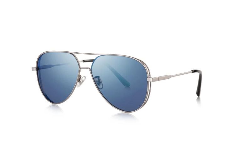 2020 Ready Made Trendy Pilot Metal Sunglasses