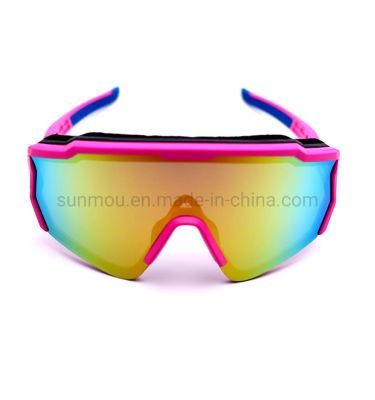 SA0833A01 Fashion Factory Direct Sales Well-Design Sunglasses Eye Glasses Bicycle Sports Glasses Eyewear One Piece Lens for Men Women Unisex