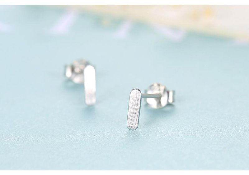 Minimalist Style Sterling Silver 925 Ear Studs