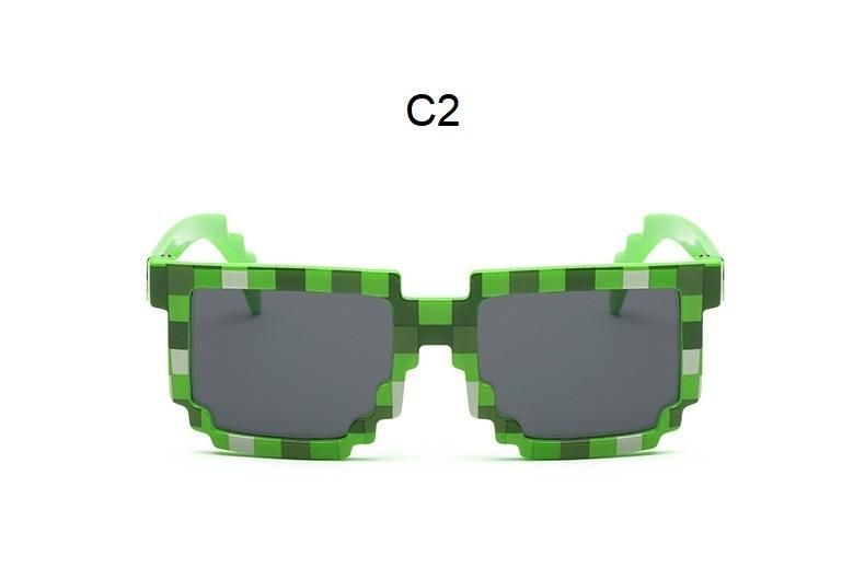 2021 New Mosaic Super Cute Rainbow Lattice Children′ S Sunglasses