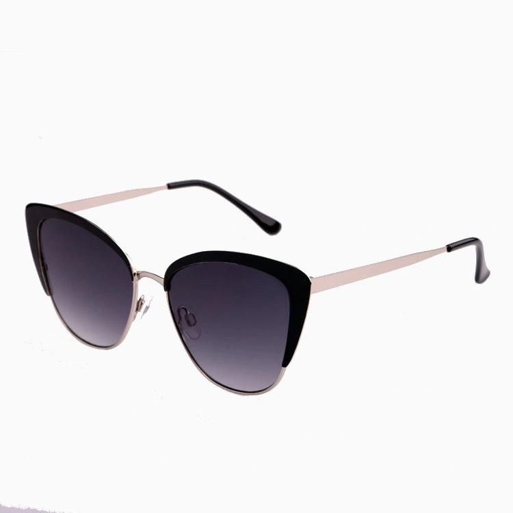 2019 Newly Fashionable Cat Eye Metal Sunglasses