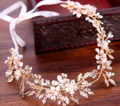 Bridal Luxury Crystal Leaf Hair Vines Headband Headpiece. Wedding Hair Comb Hair Comb Headpiece