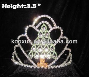 Fashion Rhinestone Christmas Princess Crown