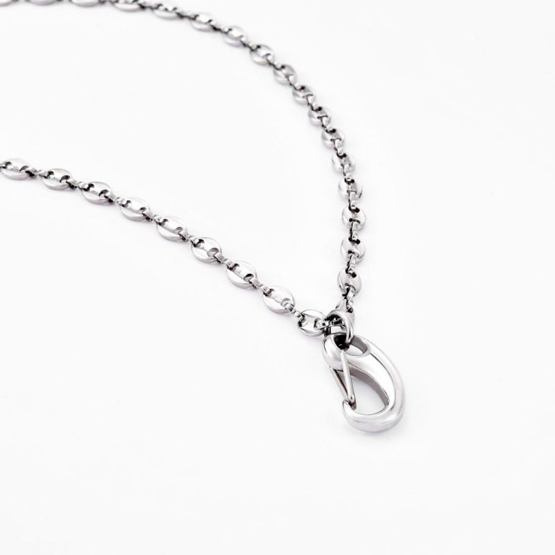 New Design Jewellery Custom Silver Color Necklace Fashion Jewelry with Pendant