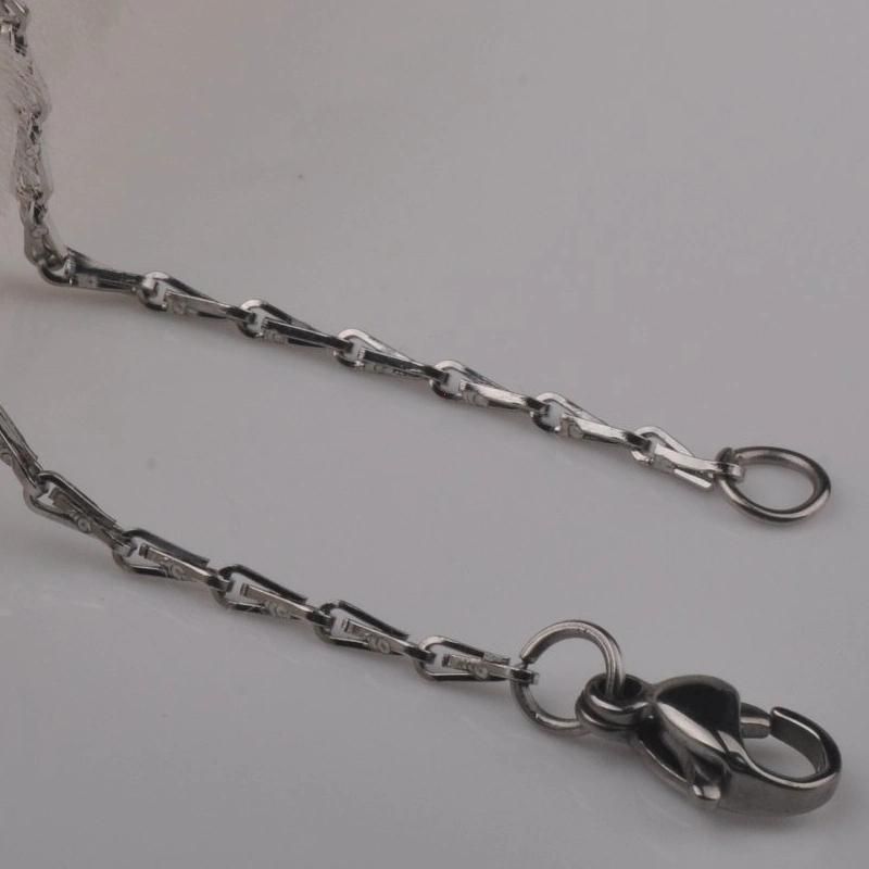 Fashion Decoration Chain Stainless Steel Necklace Jewelry for Gift Bag Accessories