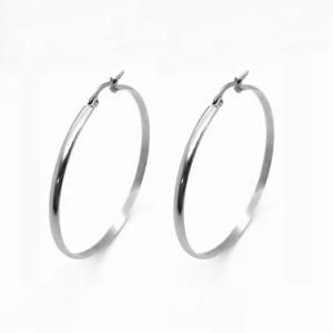 Yongjing Jewelry Stainless Steel Fashion Hoop Earrings (YJ-E0013)