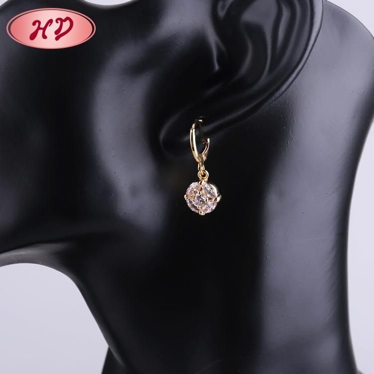 Costume Hengdian Wholesale Fashion Imitation Gold Plated Jewelry with Pendant Earring Necklace Sets