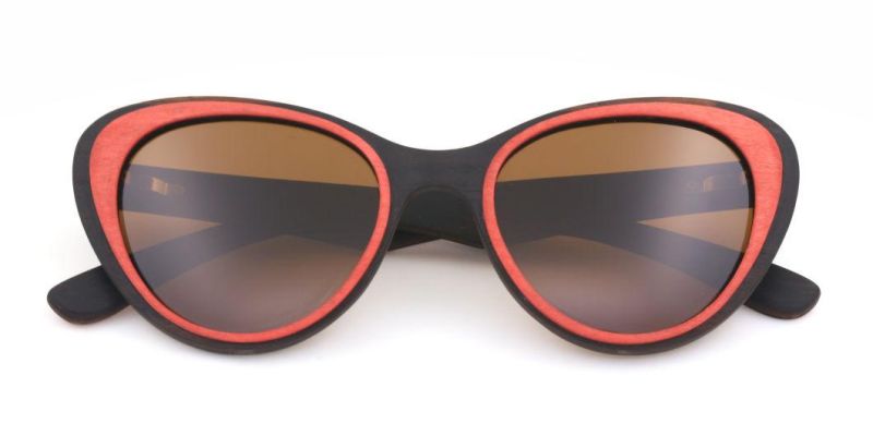 Ready to Ship No MOQ Nature Wooden Sunglasses Tac Polarized Sunglaases